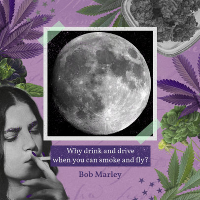 Cannabis-Culture Instagram Post Maker for 420 Day