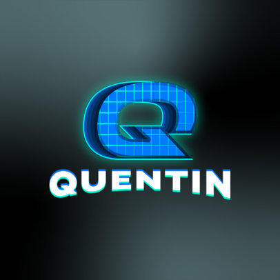 Gaming Logo Generator with a Retro Design 3070e