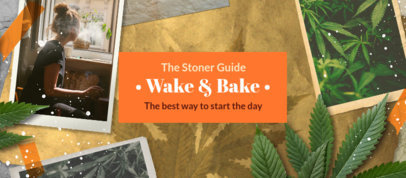 Facebook Cover Generator for a Cannabis Supplies Store