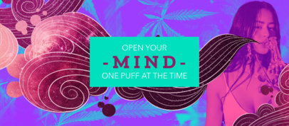 420 Day-Themed Facebook Cover Maker for Cannabis Consumers 2376h