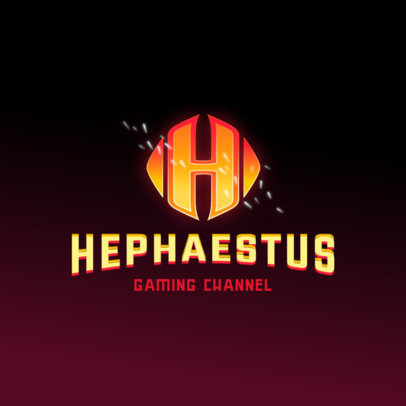 Space-Themed Logo Maker with a Minimalist Background