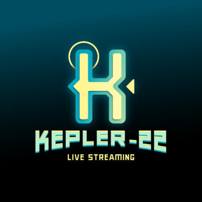 Galactic Logo Template for a Gaming Channel