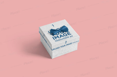 Mockup Featuring a Small Gift Box 3454-el1
