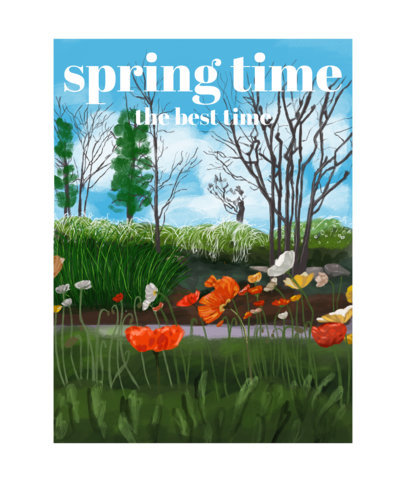 Tote Bag Design Maker Featuring Landscape Backgrounds