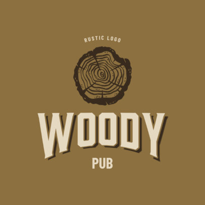 Pub Logo Generator Featuring Rustic Illustrations