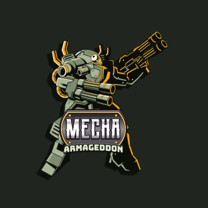 Gaming Logo Maker Featuring Titanfall-Inspired Graphics 3092