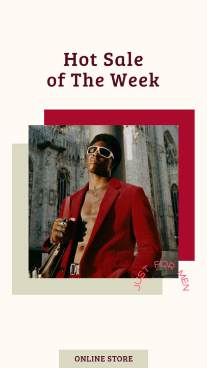 Minimalist Instagram Story Desig Creator for a Hot Sale 690b-el1