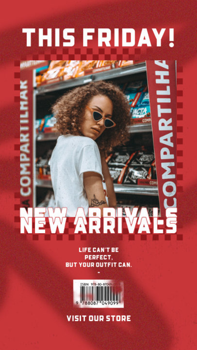 Instagram Story Design Template for Fashion Brands With a Modern Style 