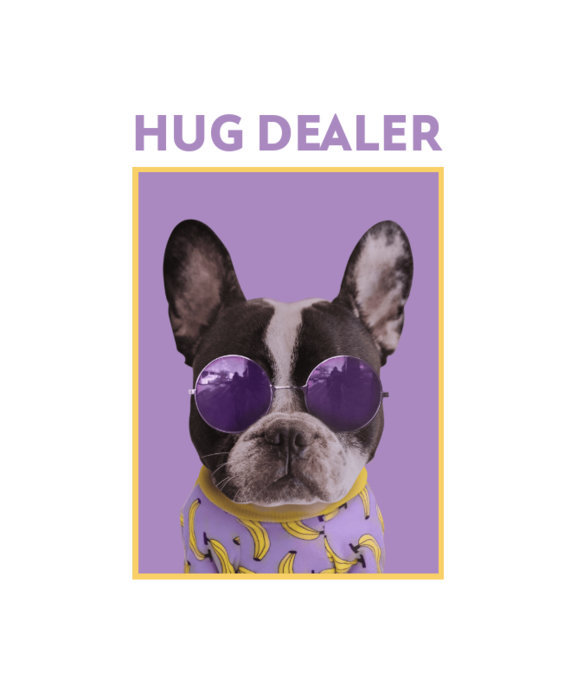 T-Shirt Design Generator with a Cool-Looking Dog 