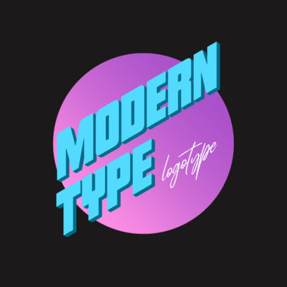 Clothing Brand Logo Maker with a 3D Typography  3090