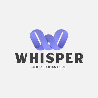 Abstract Logo Maker with a Monogram 