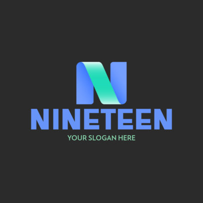 Logo Generator Featuring a Tridimensional Letter