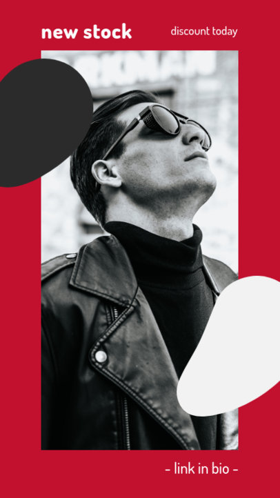 Instagram Story Creator Featuring a Customizable Picture 780b-el1