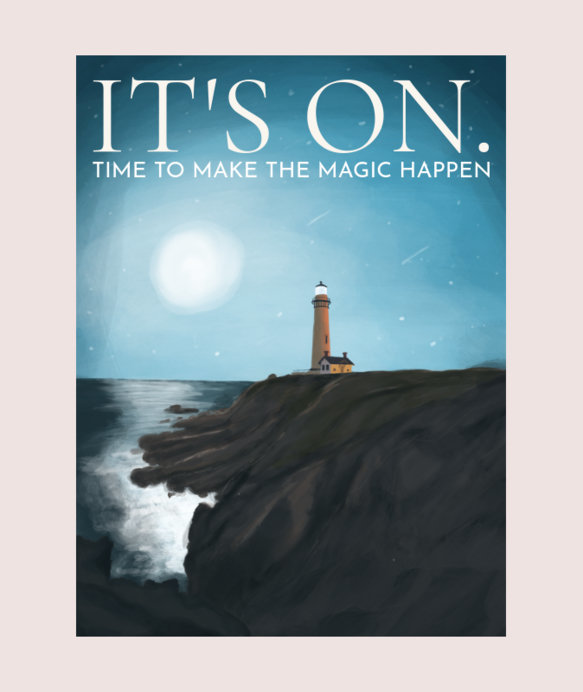 Tote Bag Design Creator with a Lighthouse Landscape