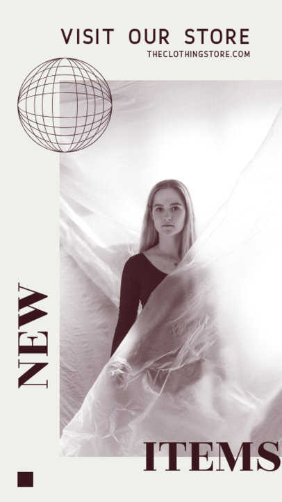 Bold Instagram Story Maker for a Clothing Brand's New Items Promo 700c-el1