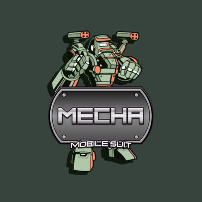 Gaming Logo Template for Titanfall Fans 