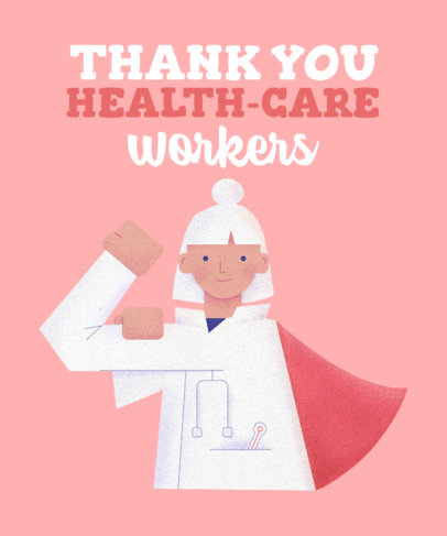 T-Shirt Design Maker with a Doctor Illustration