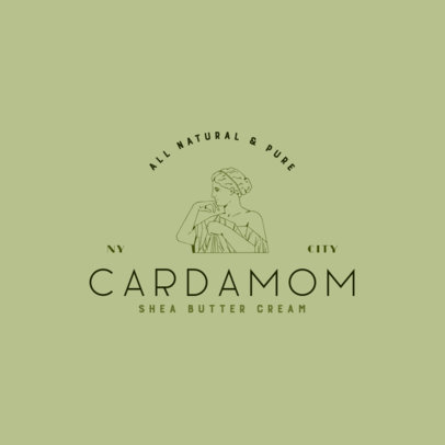 Organic Beauty Logo Maker with a Minimalist Design