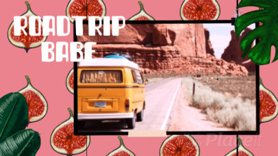 Slideshow Video Maker with a Summer Theme and Cool Animations