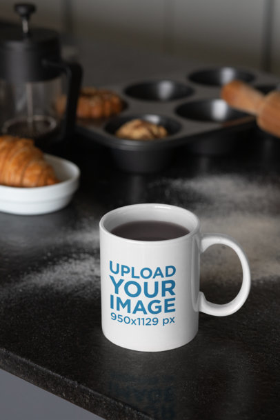11 oz Coffee Mug Mockup by Some Bread