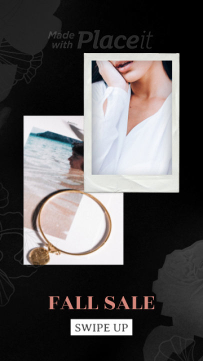 Instagram Story Video Maker for a Beauty Brand Sale