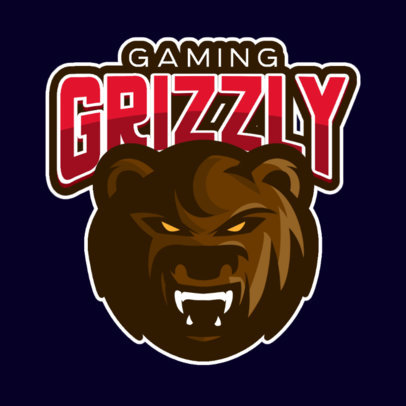 Logo Maker for a Gaming Squad Featuring Aggressive Characters