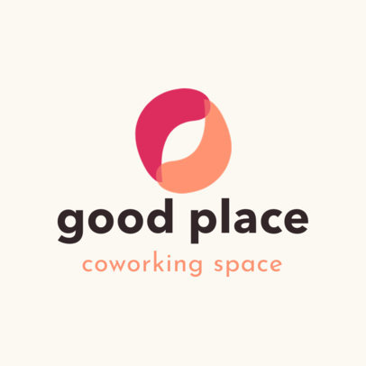 Modern Logo Creator for a Coworking Space