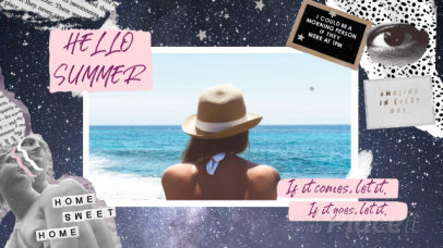 Cool YouTube Ad Video Template for Summer Featuring an Animated Framed Photo 1546