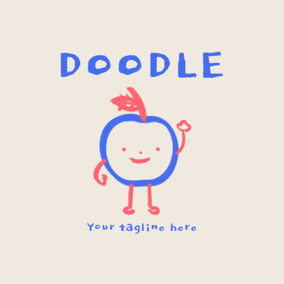 Online Logo Maker Featuring Cute Doodles 