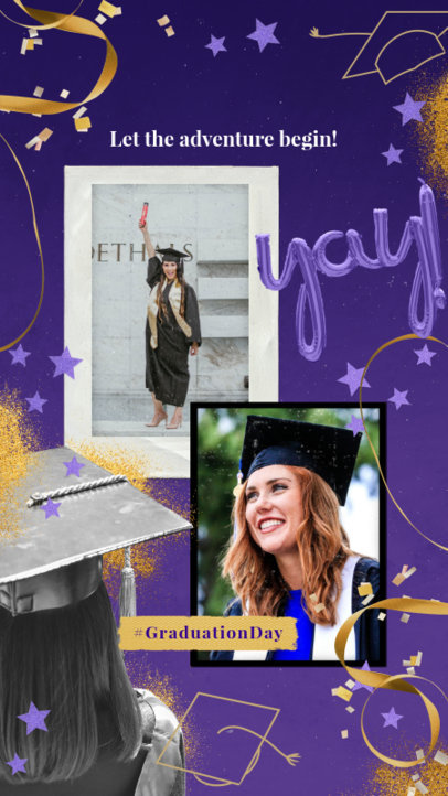 Instagram Story Generator for Graduates 2430m