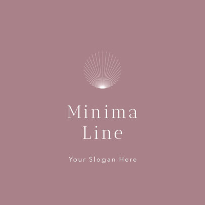 Minimalistic Logo Maker with Thin Line Figures