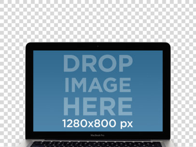 MacBook Pro Frontal Blender