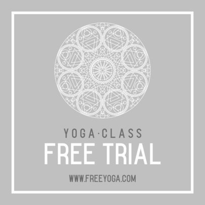 Instagram Post Maker to Announce a Free Yoga Class