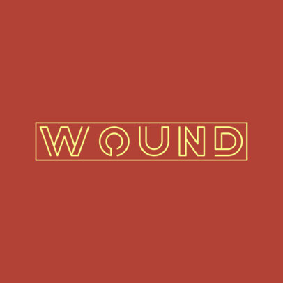 Abstract Logo Generator with a Bold Stroked Typography 3150b