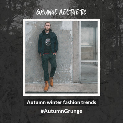 Facebook Post Maker for a Clothing Brand Collection