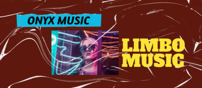 Facebook Cover Creator for a Music Page Featuring a Textured Paper Background