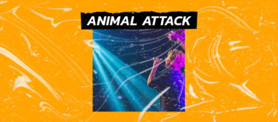 Cool Facebook Cover Template Featuring a Textured Background 