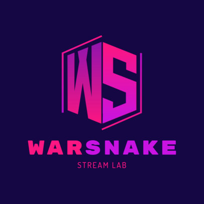 Monogram Logo Maker for a Gaming Streaming Channel