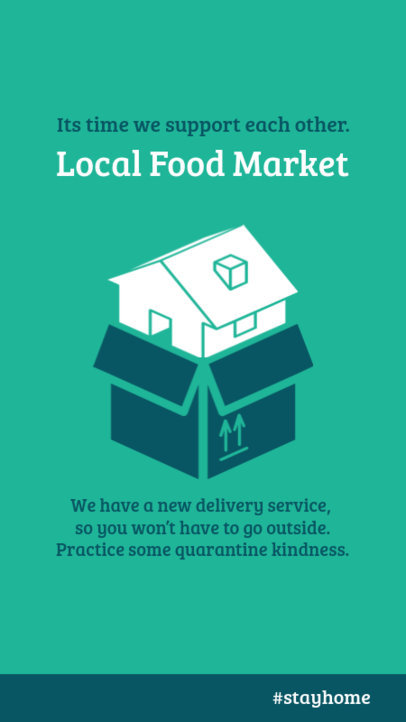 Instagram Story Template Calling for a Local Business Support 2173f 2461