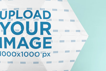 Closeup Mockup of an Umbrella 33403