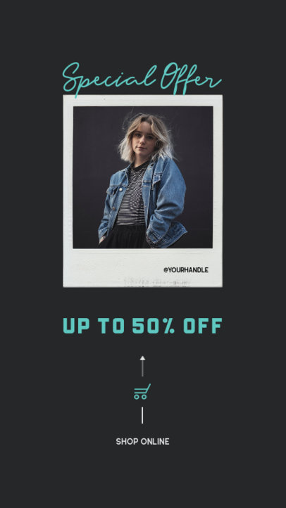 Simple Instagram Story Generator for Clothing Stores