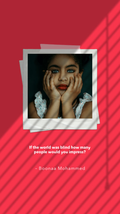 Instagram Story Maker with Shadow Diagonal Lines