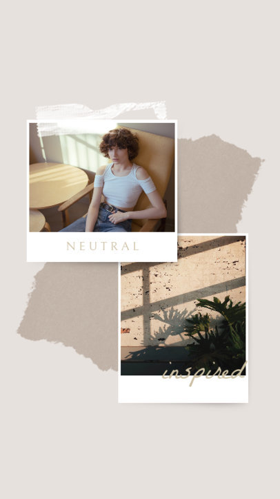 Cool Instagram Story Maker With a Minimal Collage 