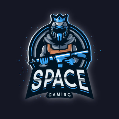 Gaming Squad Logo Maker Featuring 3D Characters