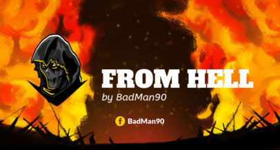 Twitch Banner Generator with a Horror Theme for Streamers 