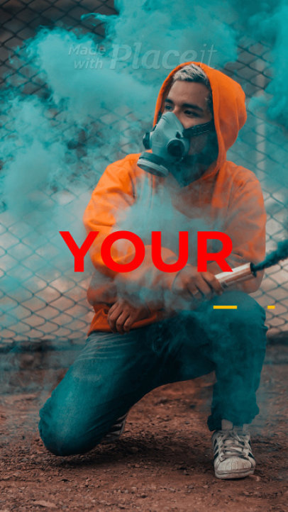 Dynamic Instagram Story Template Featuring Zoom In Pictures 294-el1