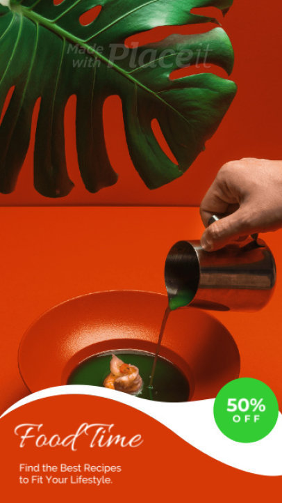 Cool Instagram Story Video Generator for Restaurants and Foodies 
