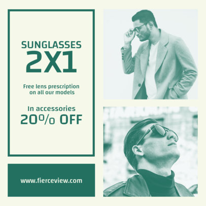 Fresh Instagram Story Template for a Lens Promotion 969c-el1