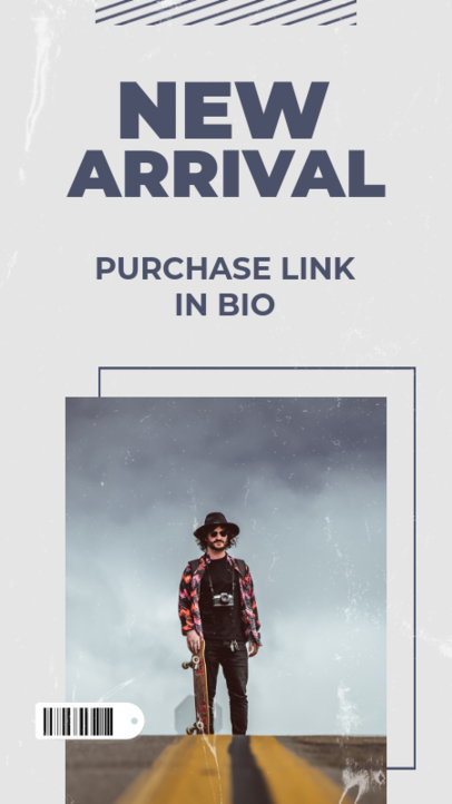 Instagram Story Generator for an Urban Clothing Brand