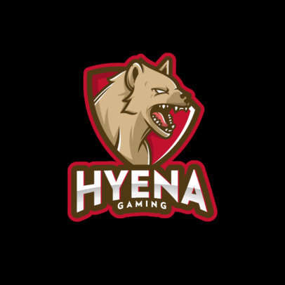 Logo Template for an eSports Team with an Evil Hyena 1055e-el1